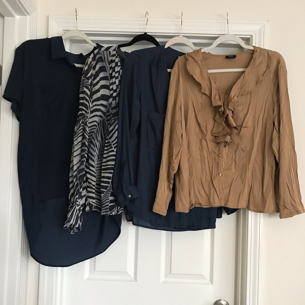 Set of 4 Assorted Tops Blouses